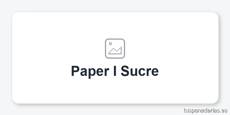 Paper I Sucre