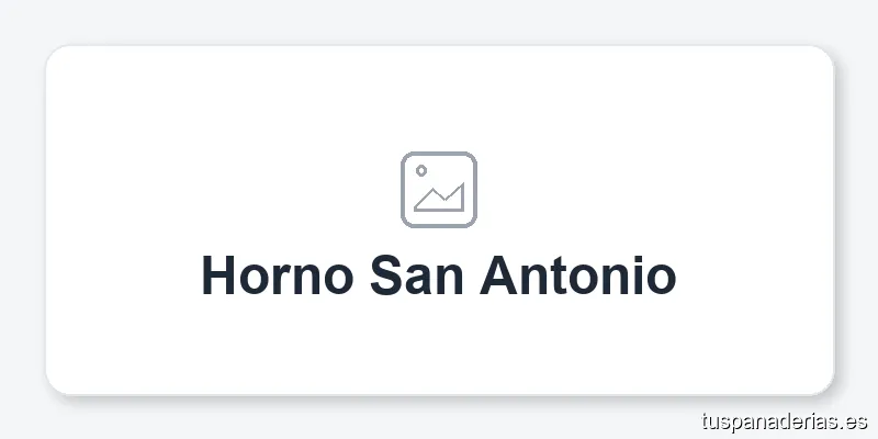 Horno San Antonio