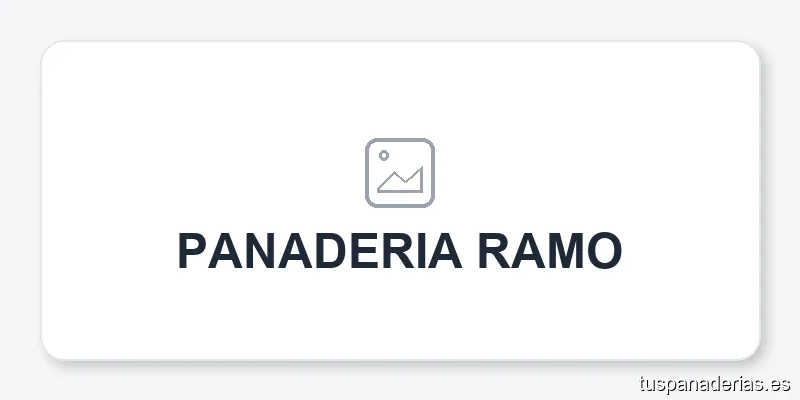 PANADERIA RAMO