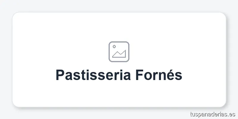 Pastisseria Fornés