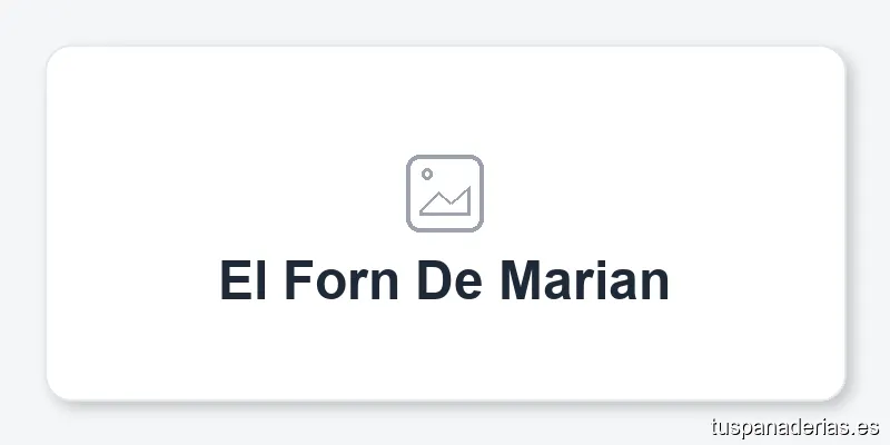 El Forn De Marian