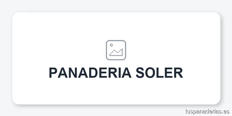 PANADERIA SOLER
