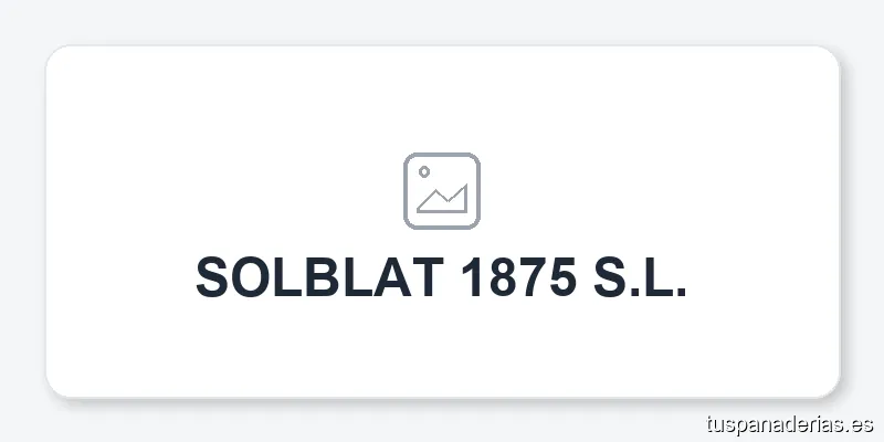 SOLBLAT 1875 S.L.