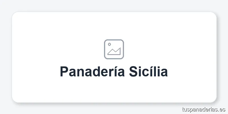 Panadería Sicília