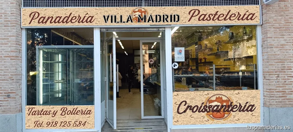 Panadería y pastelería Villa Madrid