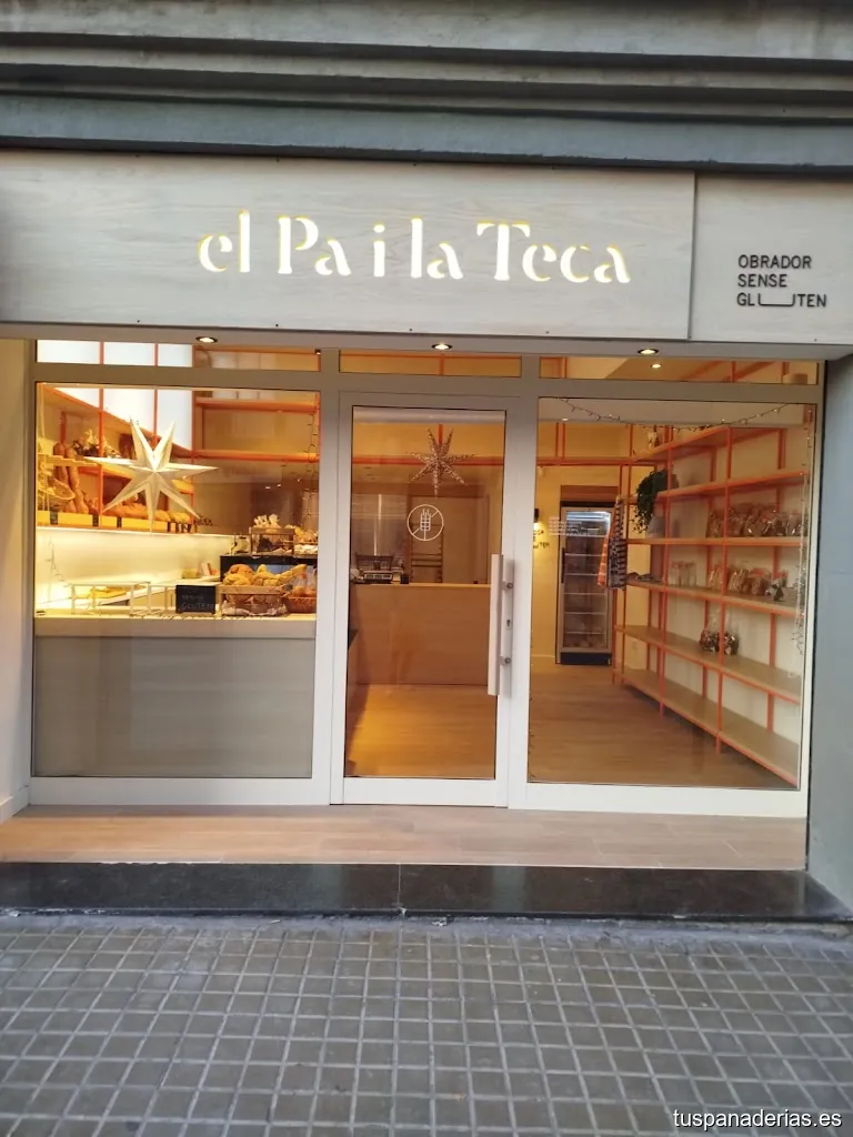 El pa i la teca obrador sense gluten
