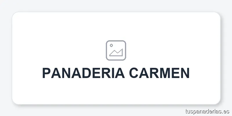 PANADERIA CARMEN
