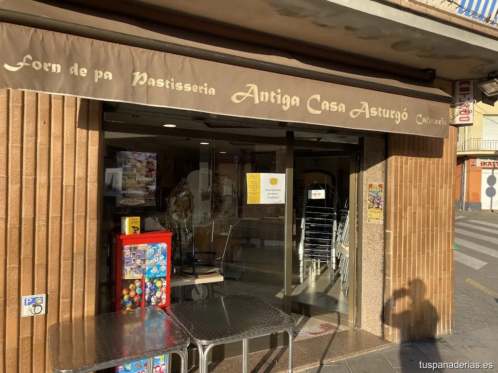 Panaderia Bolleria Antiga casa Asturgó