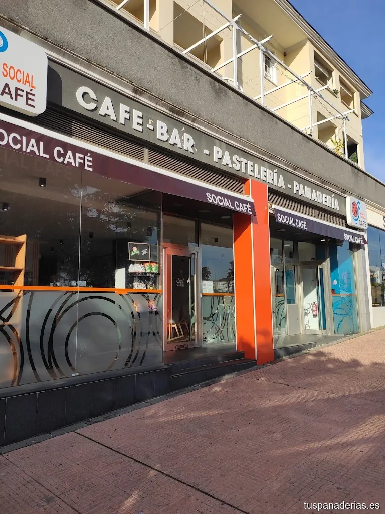 Social Café: Cafetería, Pastelería, Panadería