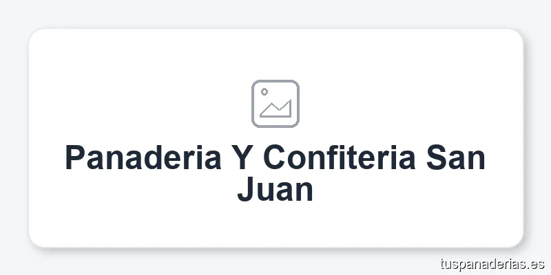 Panaderia Y Confiteria San Juan